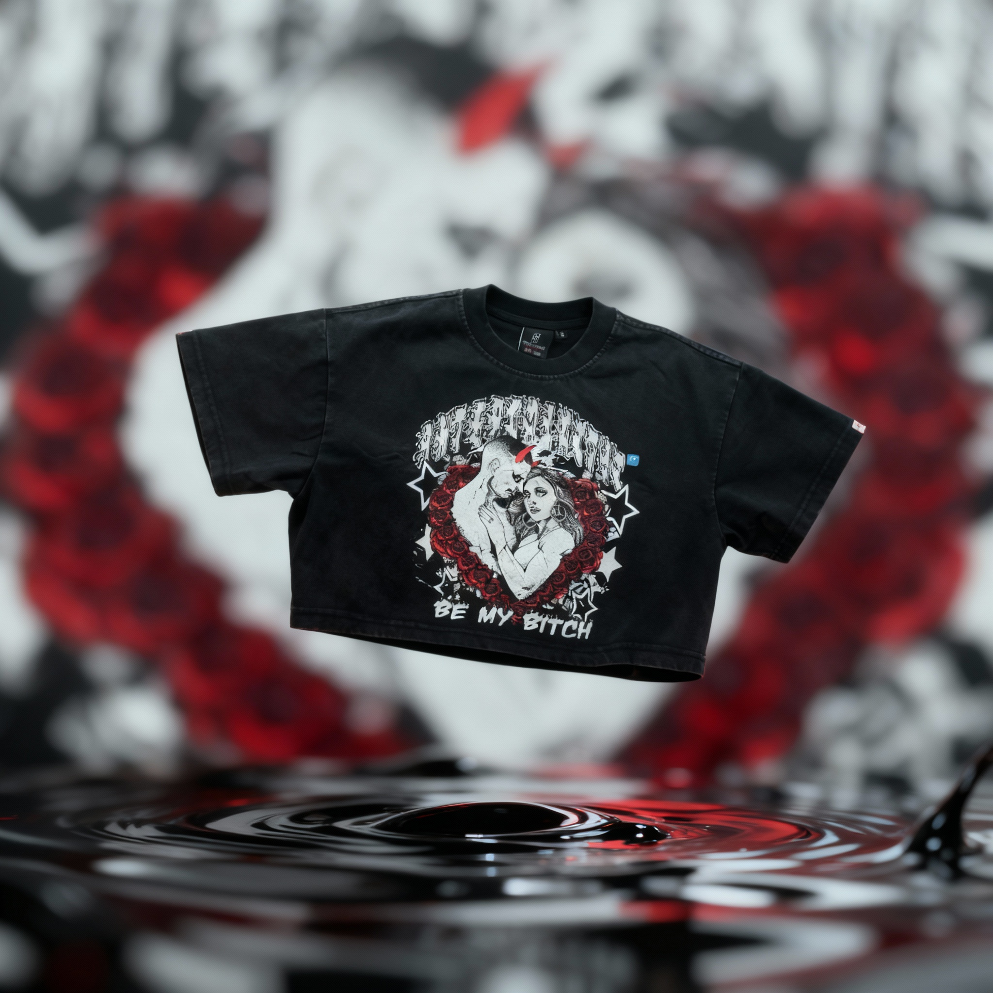 Be My Bitch Crop Tee